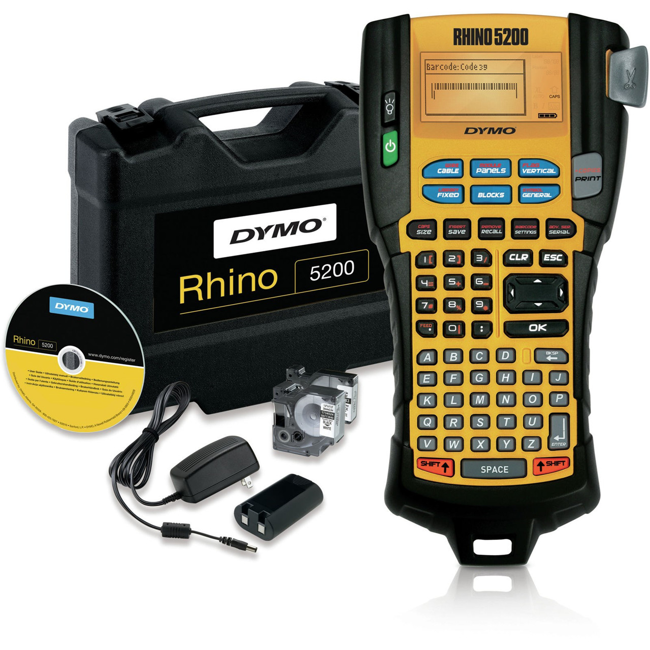 Dymo LabelManager Rhino 5200 med hardcase Labelprinter