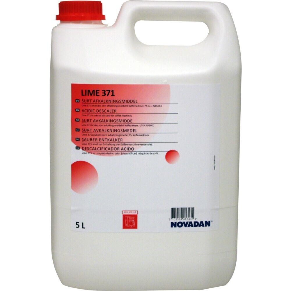 Eddikesyre - Novadan Lime 371 - 5 l - 32% - 3 stk