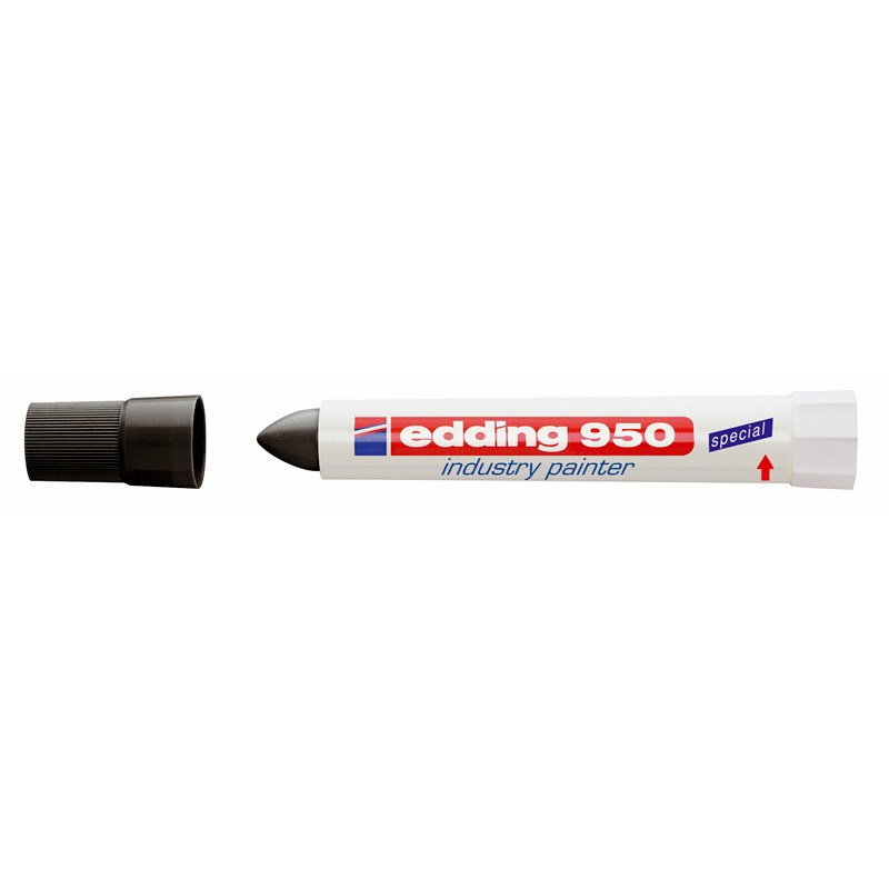 Edding 950 industry painter - Permanent sort marker 10 mm - 10 stk
