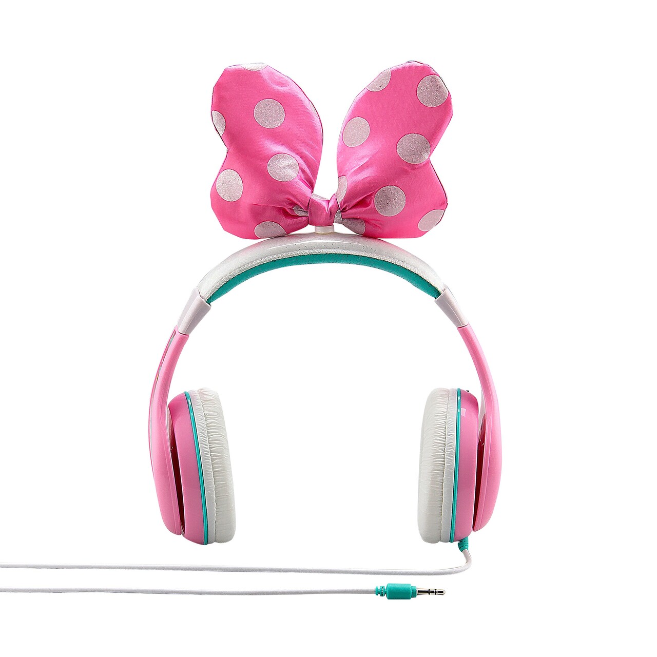 Hovedtelefoner eKids Minnie Mouse hovedtelefoner til børn hvid/pink