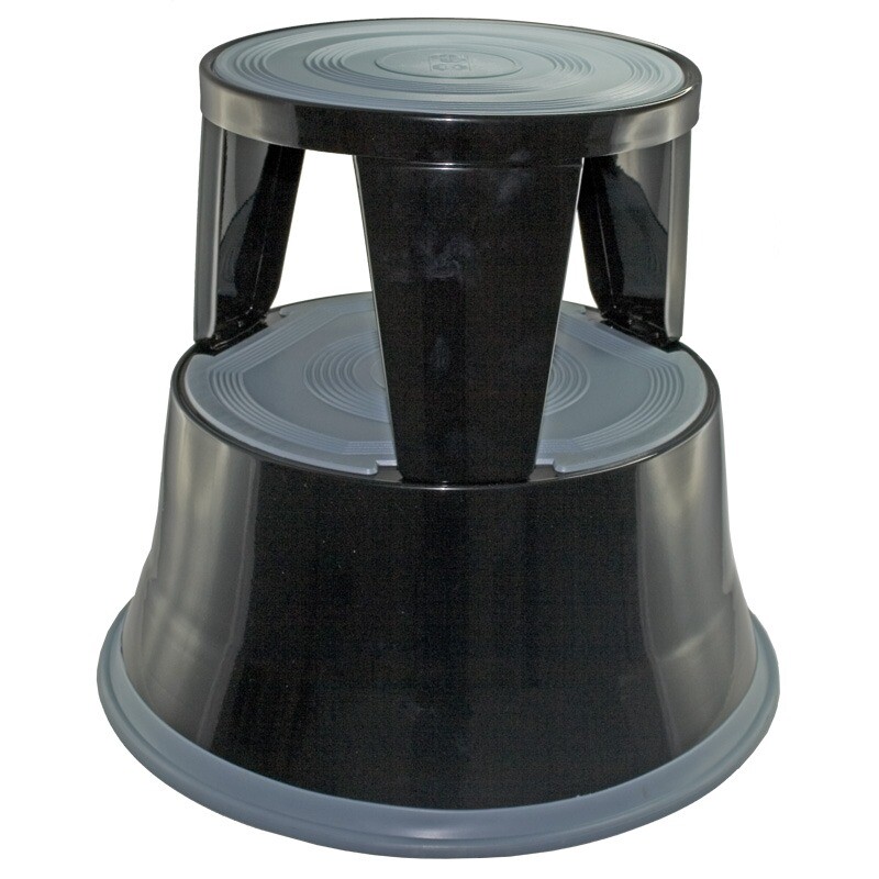 Elefantfod Skammel - BNT Office 41 cm - Sort Metal