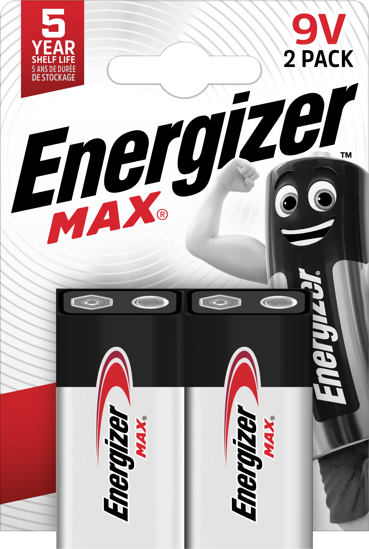 Energizer MAX 9V/6LR61 (2)