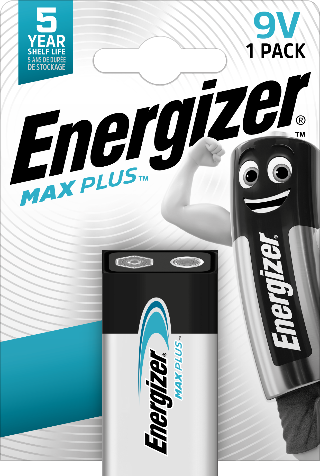 Energizer Max Plus 9v/522 (1-pack)