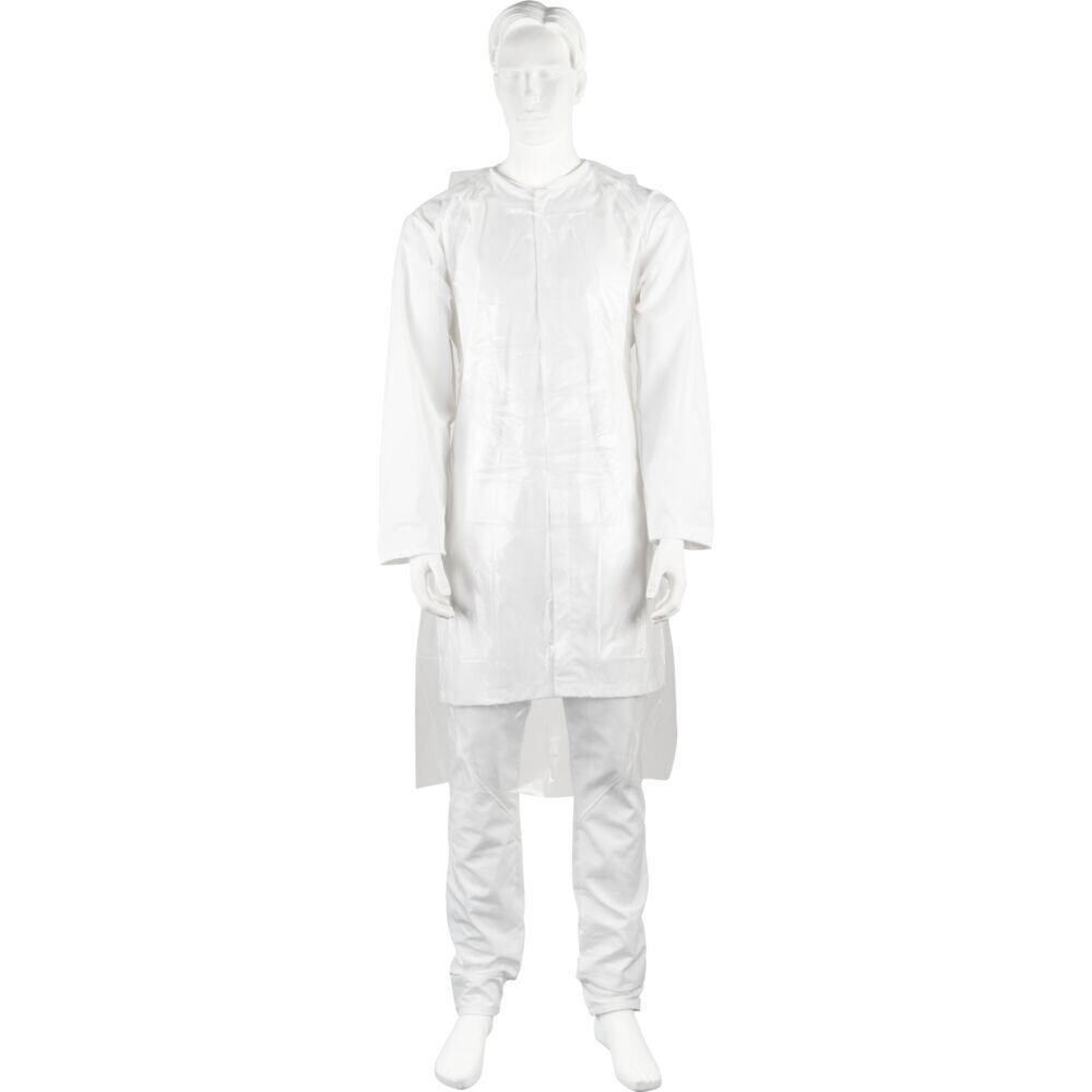 Engangsforklæde - ABENA 115x70cm - LDPE - Transparent - 80 stk