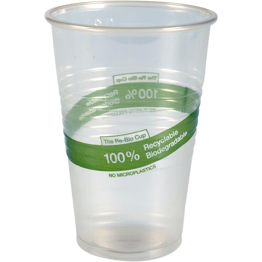 Engangsglas 20cl bionedbrydelig - 3000 stk