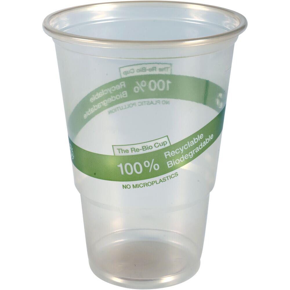Engangsglas til øl, 40 cl, bionedbrydelig - 800 stk