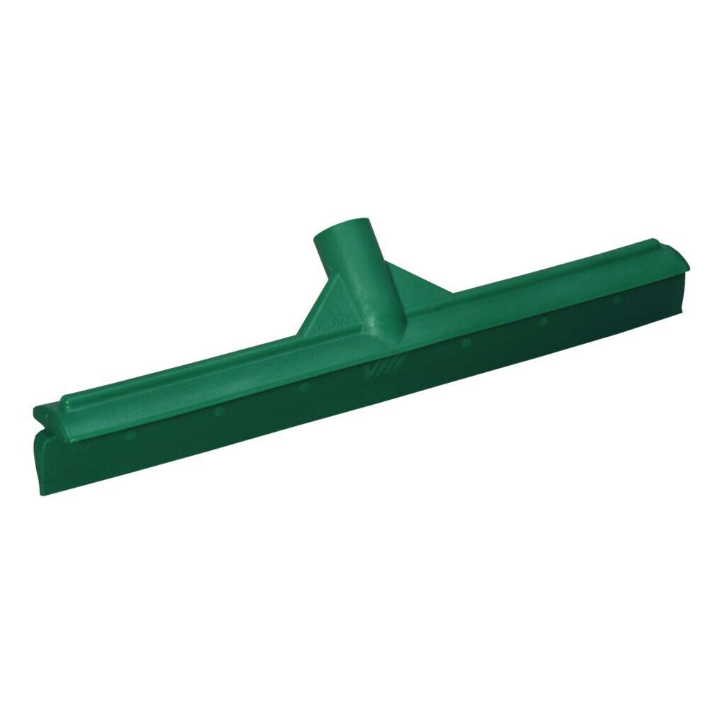 Enkeltbladsskraber, Vikan Hygiejne, grøn, med fast led, 40 cm