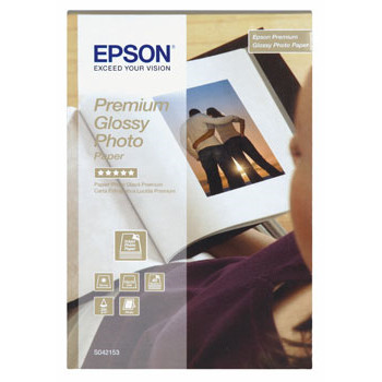 Foto papir Epson - Premium Glossy 10 x 15 cm 255 gram - 40 ark Gold