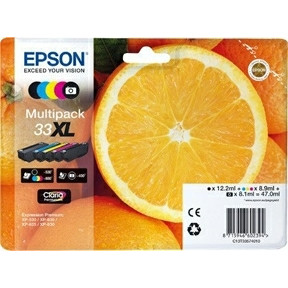 Epson 33XL y/c/m/pb/bl Claria Premium Ink