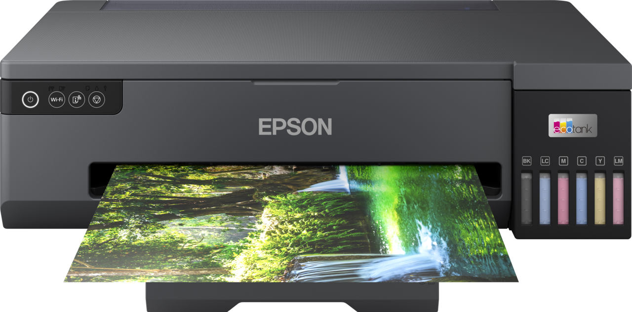 Fotoprinter - Epson ET-18100 A3+ - 6 Farver - Patronfri - Sort