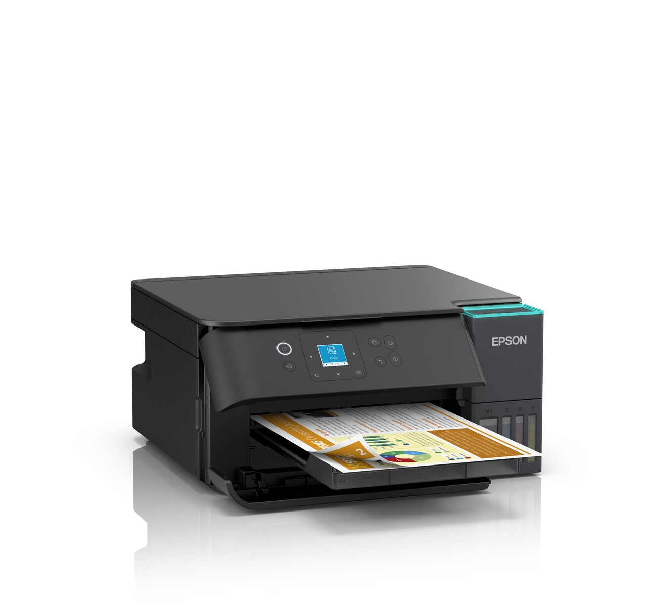 Printer - Epson EcoTank ET-2950 - A4 - Multifunktion - Wi-Fi - Sort