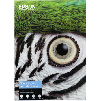 Fotopapir A3+ Epson Fine Art Cotton Smooth Natural - 25 ark