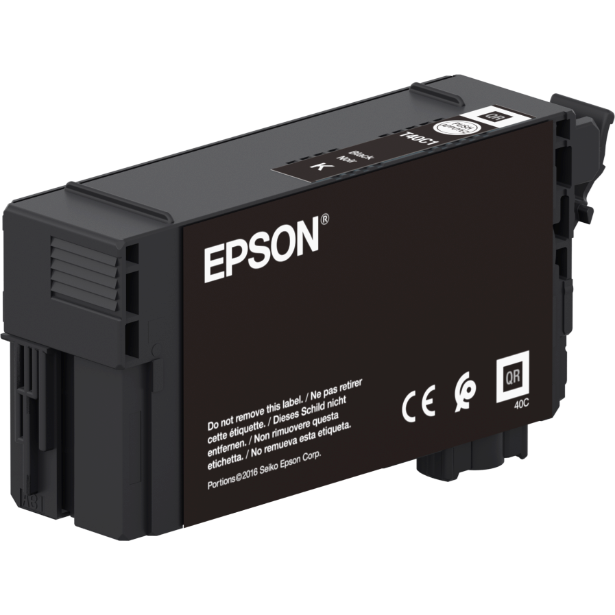 Epson SureColor, Blækpatron, SC-T3100N/5100 UltraChrome XD2 sort blæk - 50 ml