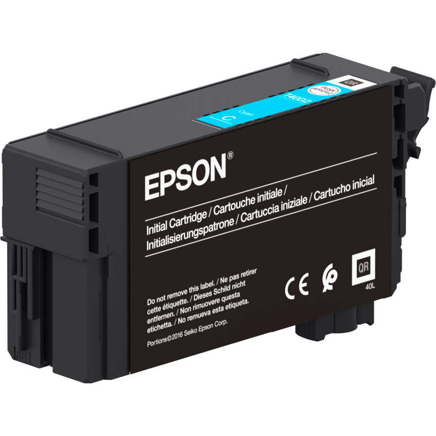 Epson SureColor SC-T3100N/5100 UltraChrome XD2 blækpatron cyan - 50 ml