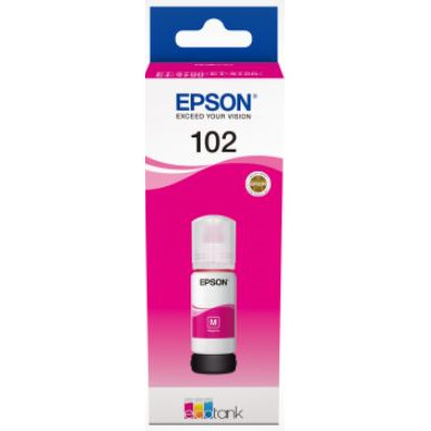 Epson T102 EcoTank, Blækpatron, Magenta