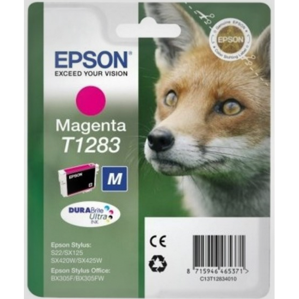 Epson T1283 blækpatron magenta - 3,5 ml - 175 sider