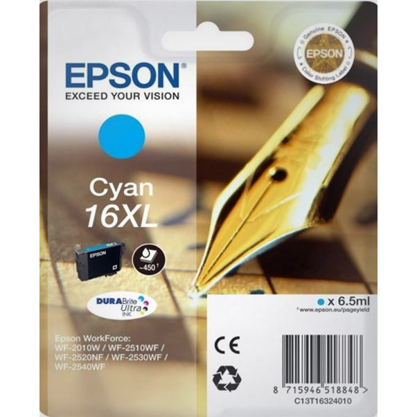 Epson T1632 Cyan Ink Cartridge XL