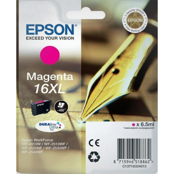 Epson T1633 Magenta Ink Cartridge XL