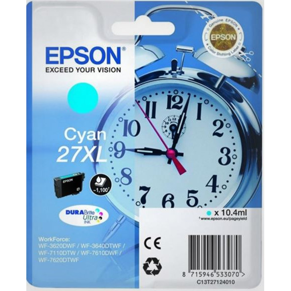 Epson T2712 Cyan Ink Cartridge XL