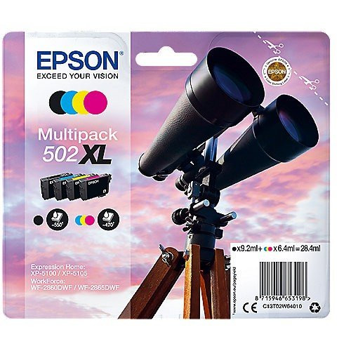 Epson T502 Multipack 4-colours XL Ink