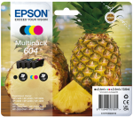 Epson T604, Blækpatron, 4 Farver, Sampak