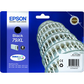 Epson T7901 XL, Blækpatron, Sort, 2600 sider