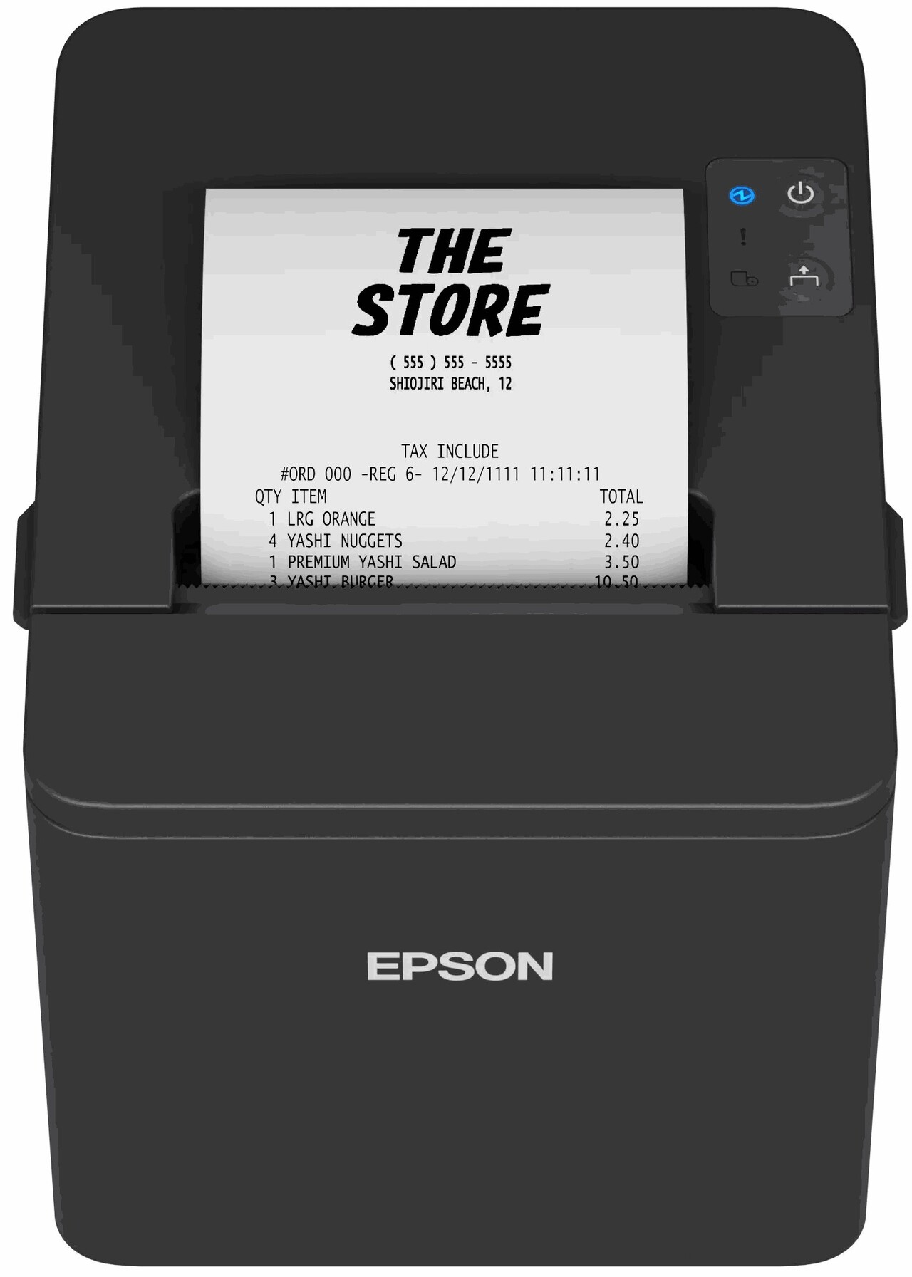 Epson TM-T20IV, 8 dots/mm (203 dpi), cutter, USB, Ether, RS2