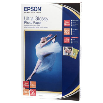 Fotopapir Epson - Ultra Gloss 10x15 cm - 20 ark