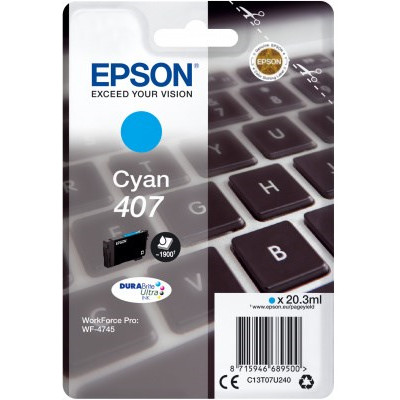 Epson WF-4745 Ink Cartridge L Cyan Ink