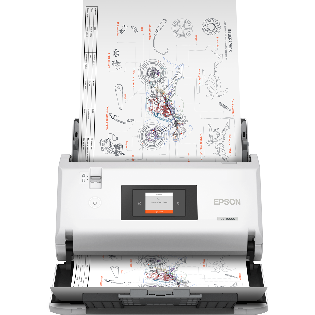 A3 scanner Epson WorkForce DS-30000
