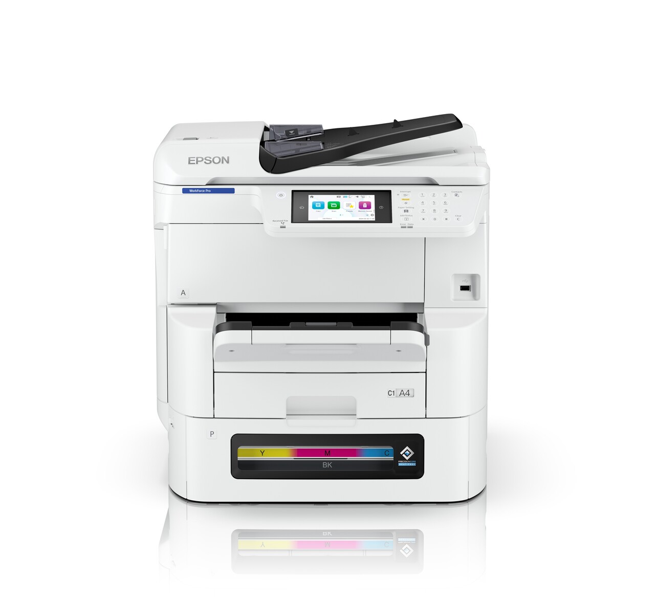 Epson WorkForce Pro EM-C8100RDWF - Multifunktionsprinter - Farve - Inkjet
