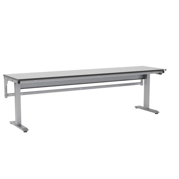 Arbejdsbord ErgoMini 2500x620mm m/HPL bordplade