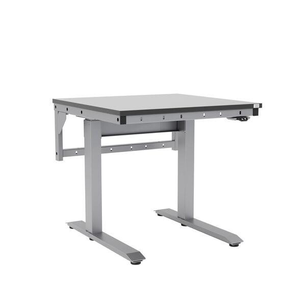 Arbejdsbord ErgoMini 800x800mm m/HPL bordplade