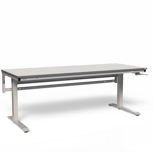 Arbejdsbord ErgoNomi 2000x800mm m/HPL bordplade