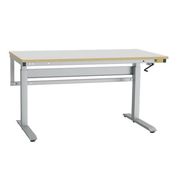Arbejdsbord ErgoNomi ESD 1500x800mm m/HPL bordplade