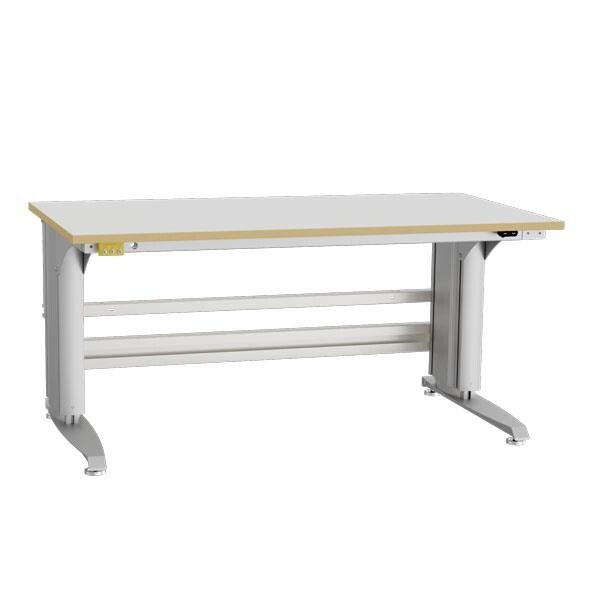 ESD-arbejdsbord Bord 400 1500x800mm grå måtte