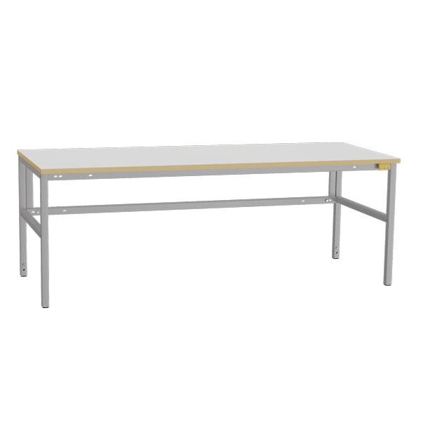 ESD-arbejdsbord Let H 2000x800mm grå måtte