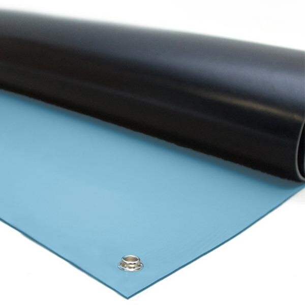 ESD bordmåtte blå 1500x800 mm