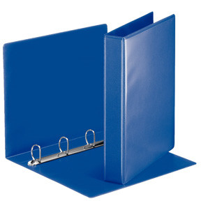 10 stk. Esselte Binder panorama A4 4DR/30mm 2 pock blå - Køb minimum 10 stk.