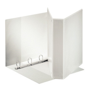 10 stk. Esselte Binder panorama A4+ 4DR/50mm 3 pockwhite