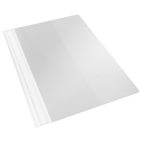 Esselte Flat file w/pock A4 white (25)