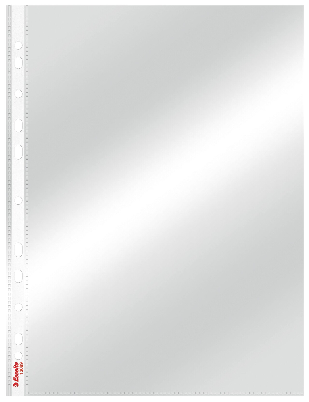 20 stk. Plastlommer Esselte Pocket glass clear 40my A4 TO (100) - Køb minimum 20 stk.