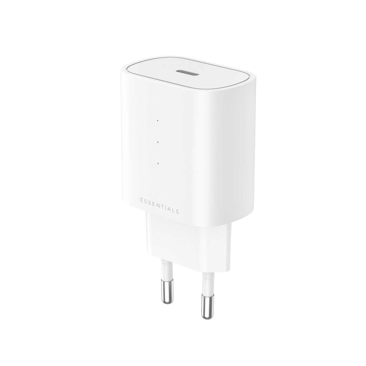 USB-C Oplader - ËSSENTIALS by Upström - 25W - PPS - Genanvendte materialer