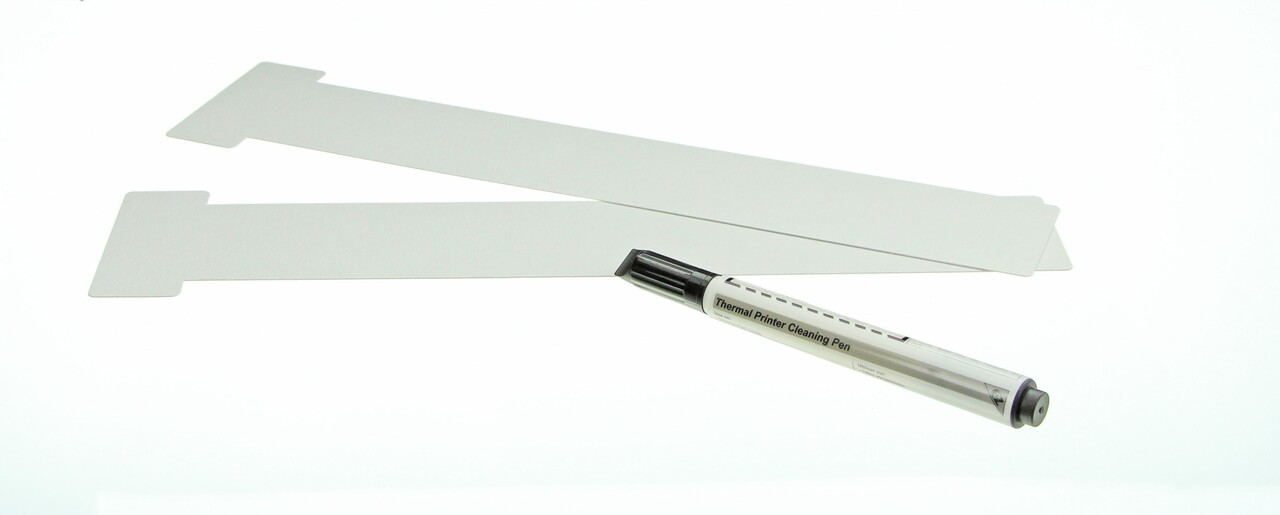 Evolis Badgy T-shaped Cleaning Cards & pen