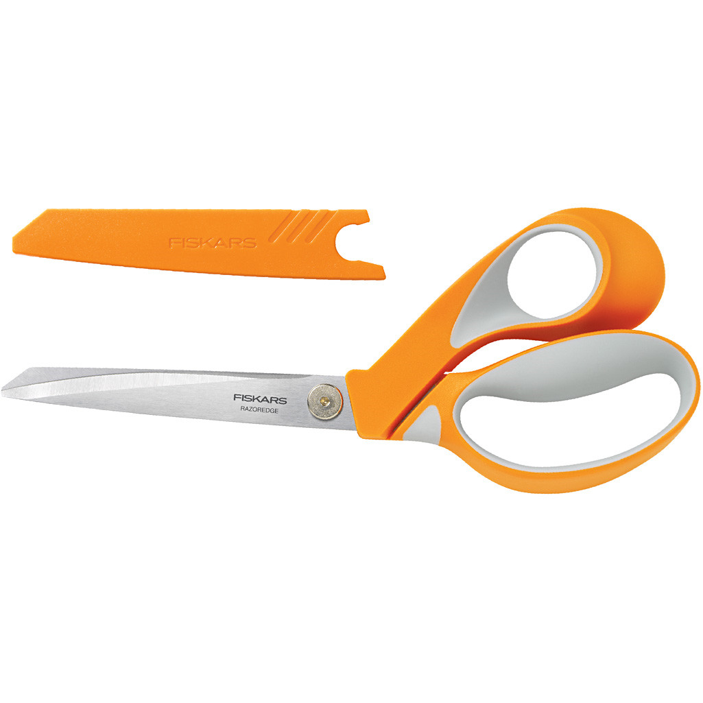 Fiskars skræddersaks Fabric RazorEdge+ Softgrip | Længde 23 cm