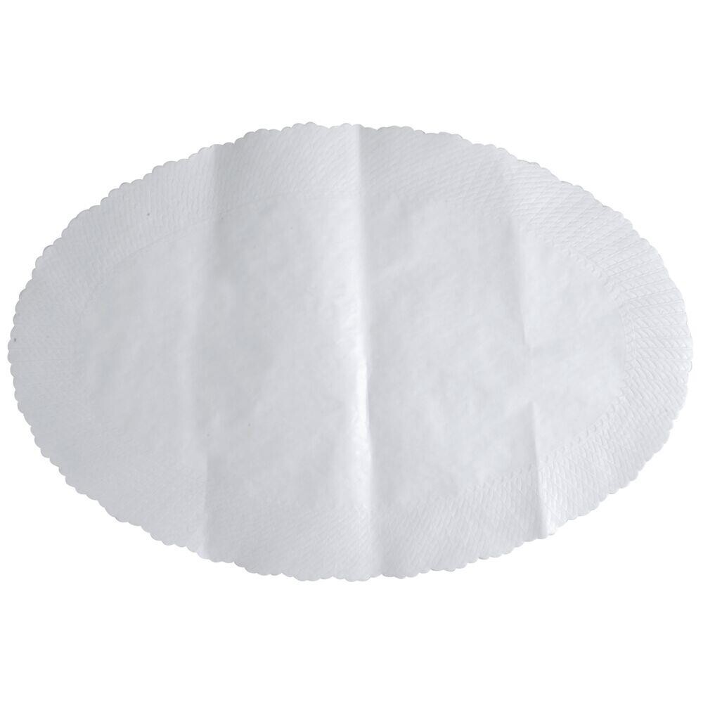 Fadpapir, 36x55cm, 40 g/m2, hvid, papir, præget, oval - 500 stk