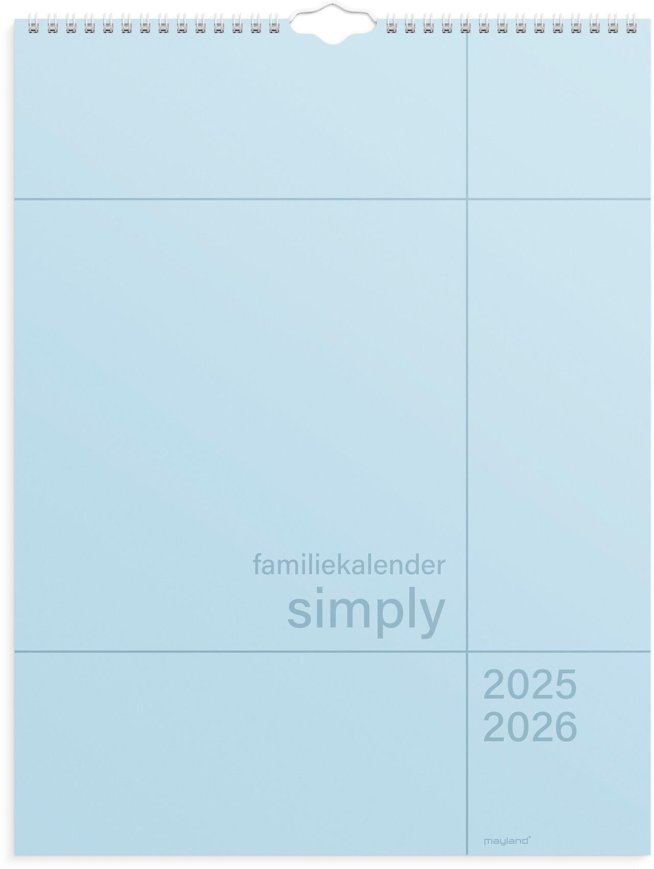 Familiekalender 2025/2026, Mayland, 39,2 x 29,4 x 0,2 cm, 26808500