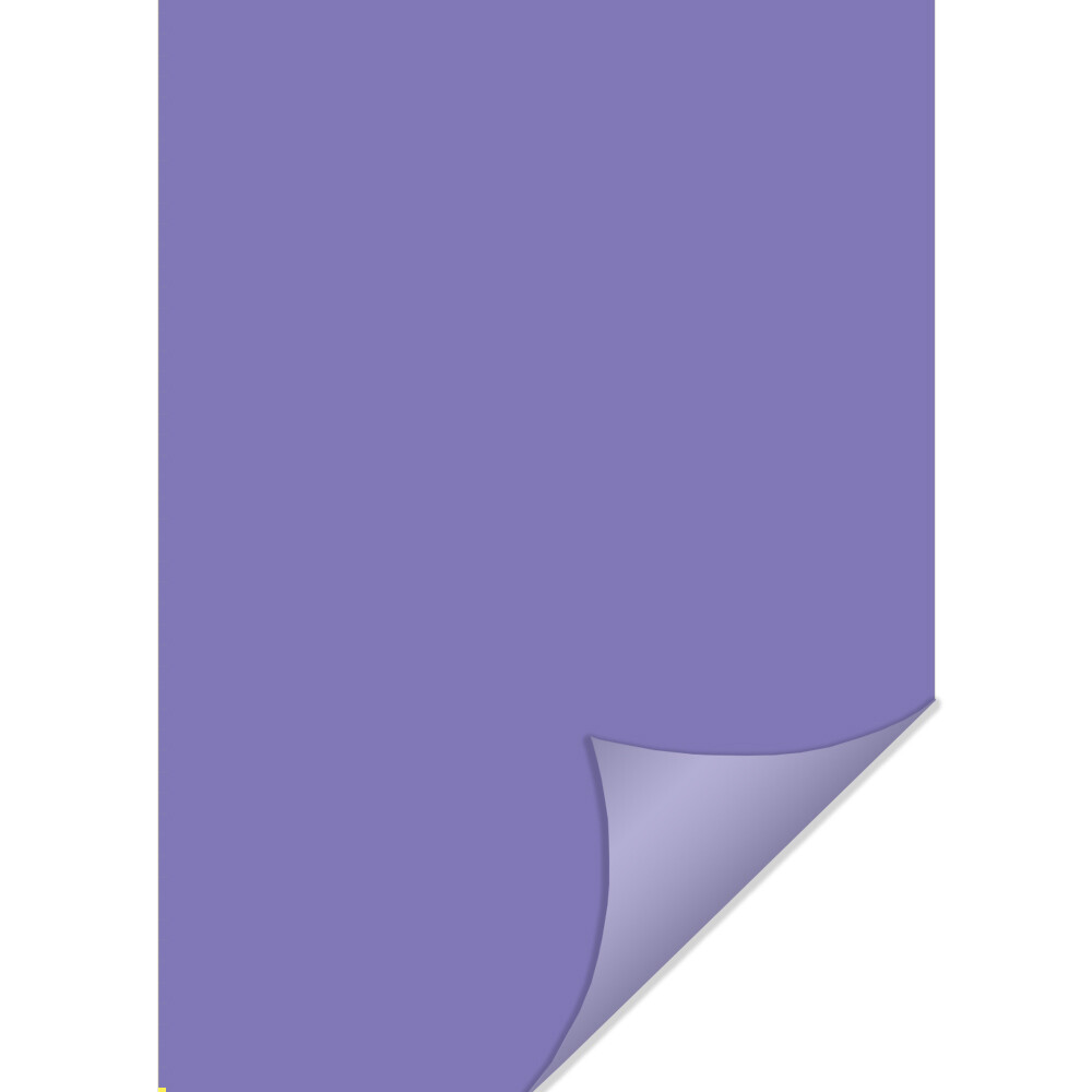 Farvet papir A4 130g Büngers lilla (50)