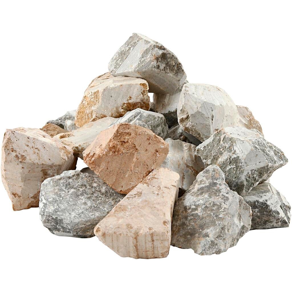 Fedtsten assorteret farver - 10 kg
