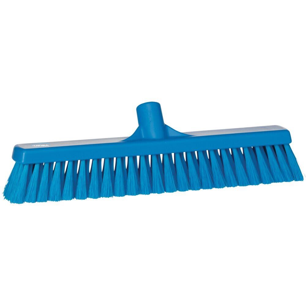 Fejekost, Vikan Hygiejne, blød, blå, 40 cm